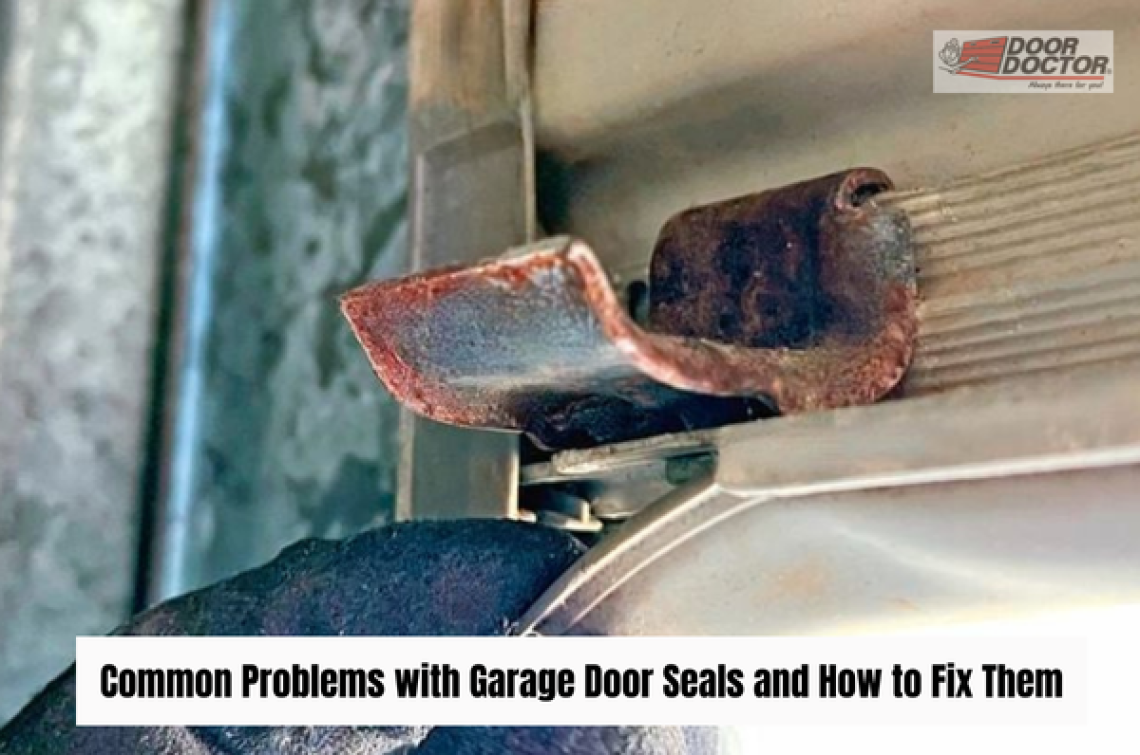 Common Problems with Garage Door Seals and How to Fix Them